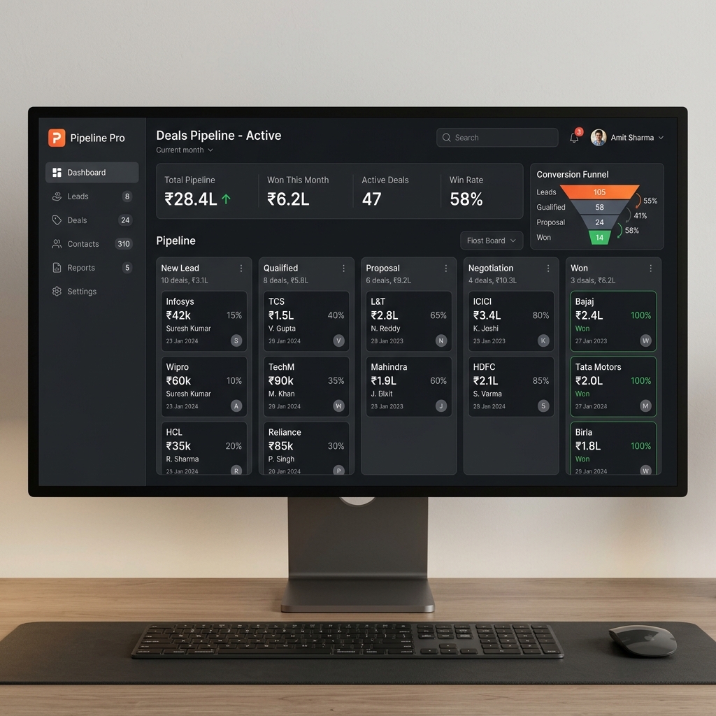 CRM screenshot